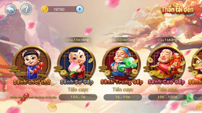Chọn sảnh phù hợp