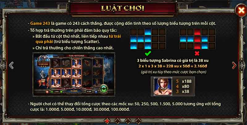Luat-choi-The-Witcher-Gnbet